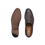 Moreschi 044029B Leather Loafers Bordeaux
