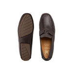 Moreschi 044034C Perforated Driving Loafers Dark Brown