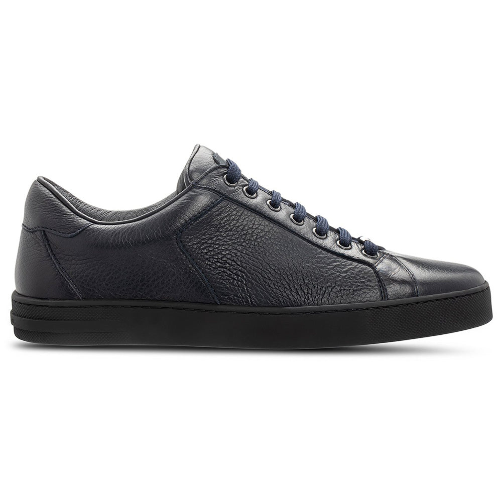 Moreschi 044040A Leather Sneaker Navy Blue