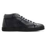 Moreschi 044041A Deerskin Sneakers Navy Blue