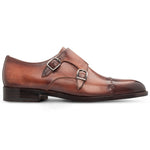 Moreschi 044046 Leather Monkstrap Shoes Brown