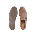 Moreschi 044053I Suede Slip-on Shoes Beige