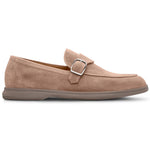 Moreschi 044053I Suede Slip-on Shoes Beige