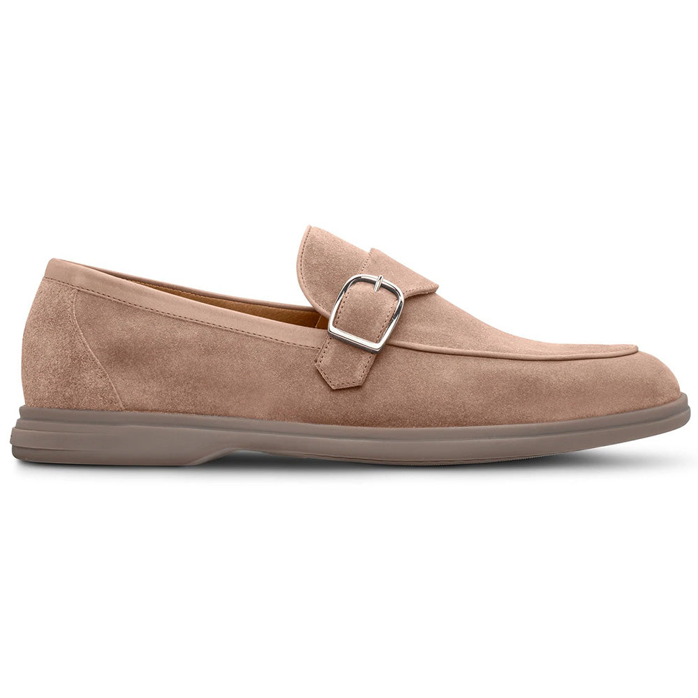 Moreschi 044053I Suede Slip-on Shoes Beige