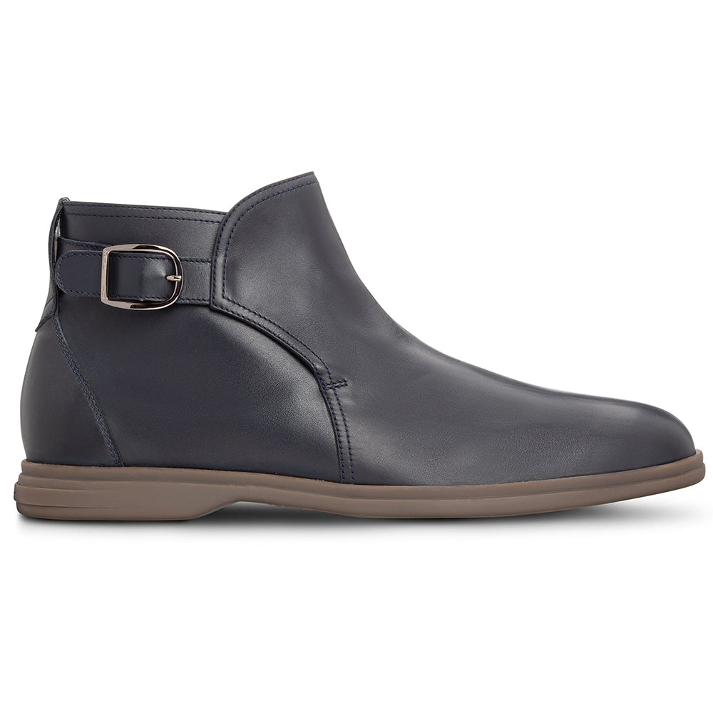 Moreschi 044054M Leather Strap Boots Dark Blue