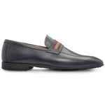 Moreschi 044057A Leather Loafers Navy Blue