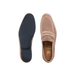 Moreschi 044061A Suede Loafers Beige