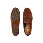 Moreschi 044070B-MM Suede Driving Loafers Brown