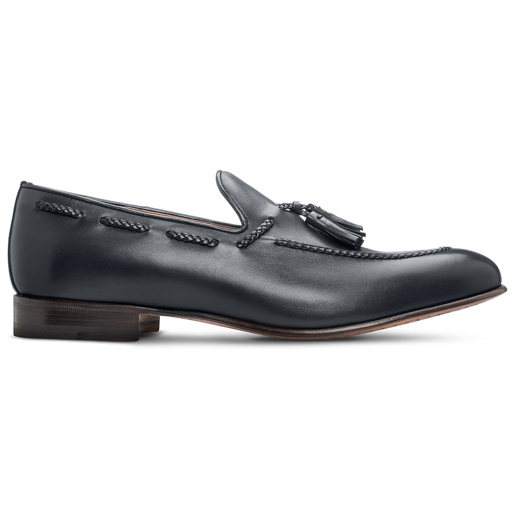Moreschi 044077-BS Tassel Loafers Navy Blue