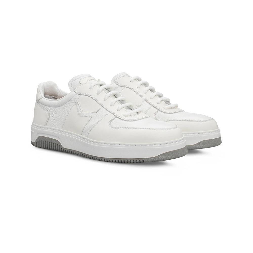 Moreschi 044087B Leather Sneakers White