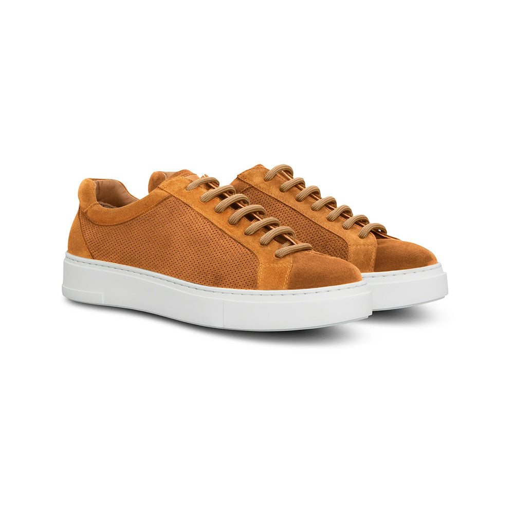 Moreschi 044089A Suede Sneakers Pecan