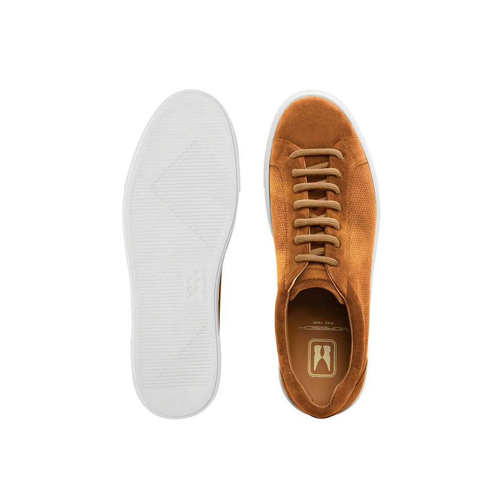 Moreschi 044089A Suede Sneakers Pecan