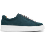 Moreschi 044089B-BS Suede Sneakers Petrol Blue
