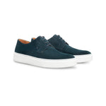 Moreschi 044093B Suede Derby Shoes Petrol Blue