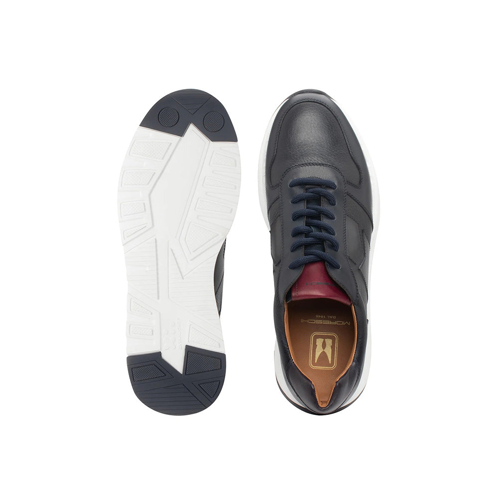Moreschi 044095A Leather Sneakers Dark Blue