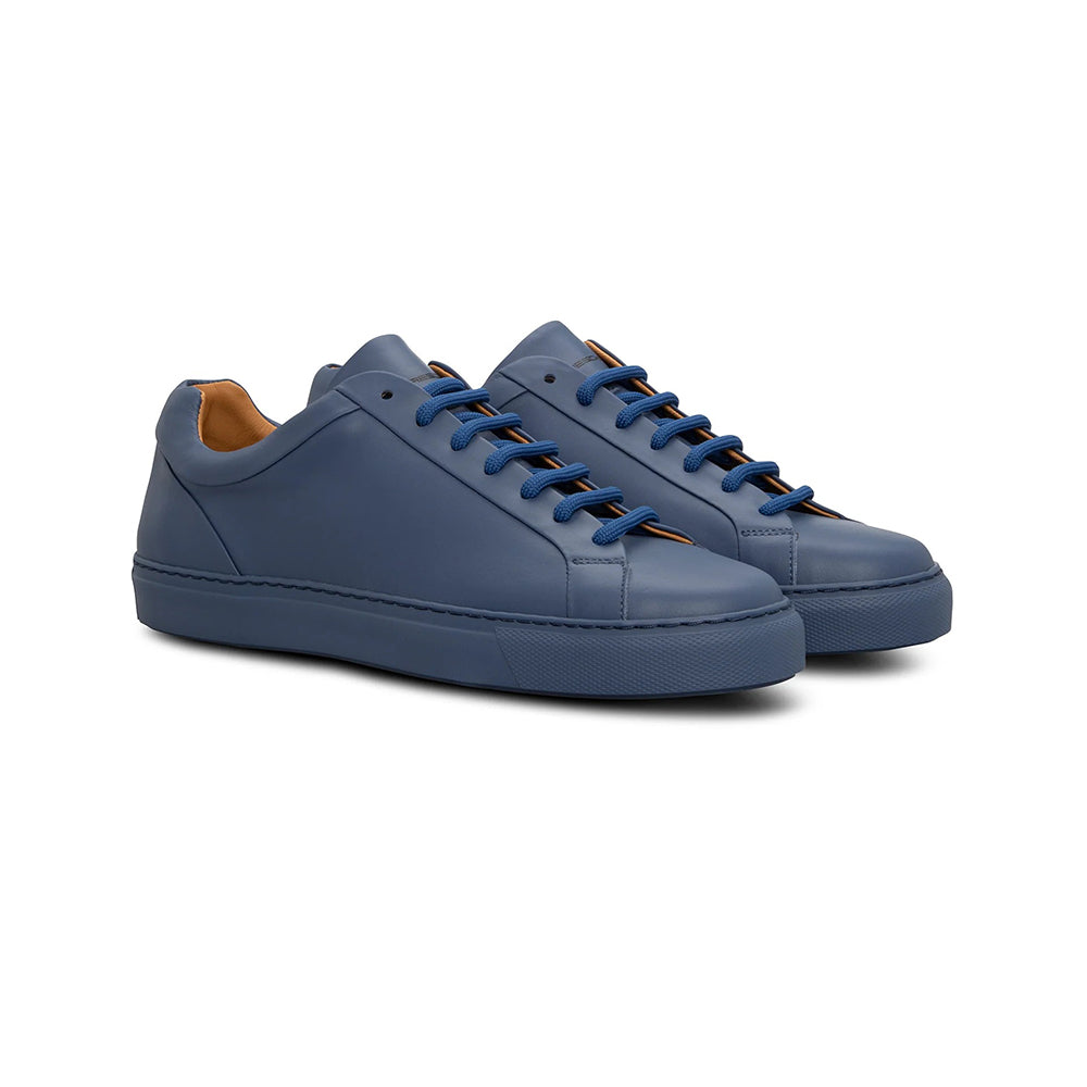 Moreschi 044096 Calfskin Sneakers Blue