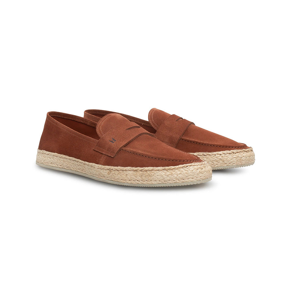 Moreschi 044098A-MM Suede Espadrilles Brown
