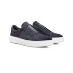 Moreschi 044099B Suede Sneakers Navy Blue