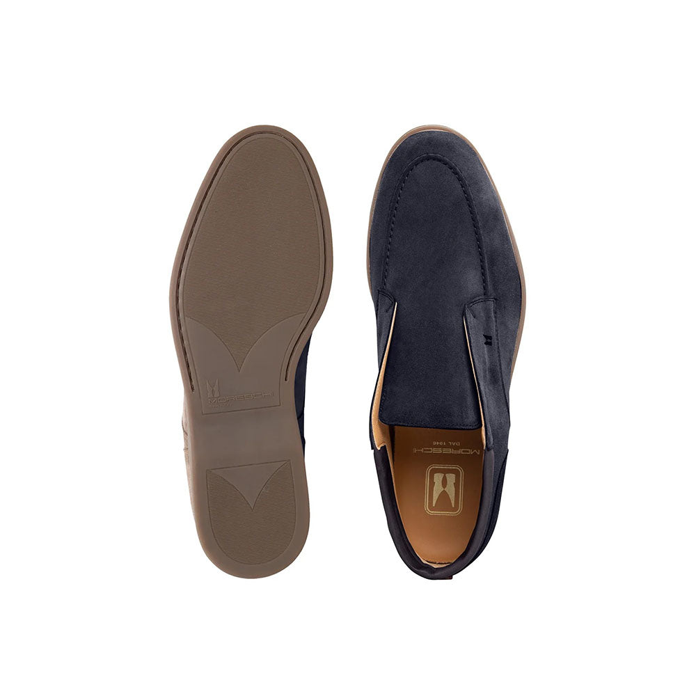 Moreschi 048532C Desert Boots Navy Blue
