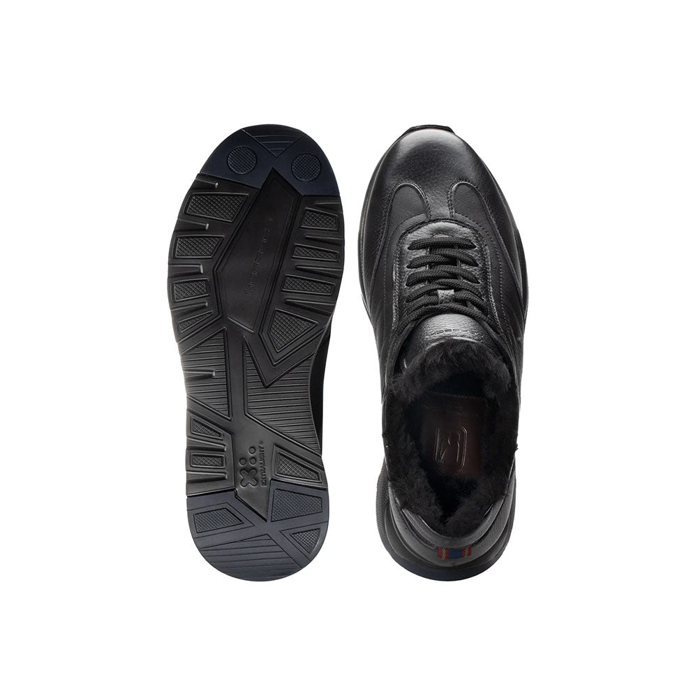 Moreschi 0551000 Leather Sneakers Black