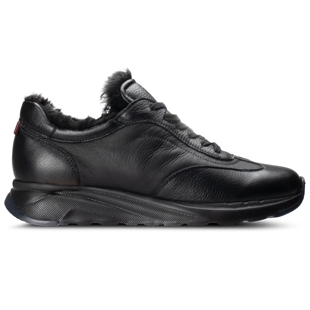 Moreschi 0551000 Leather Sneakers Black