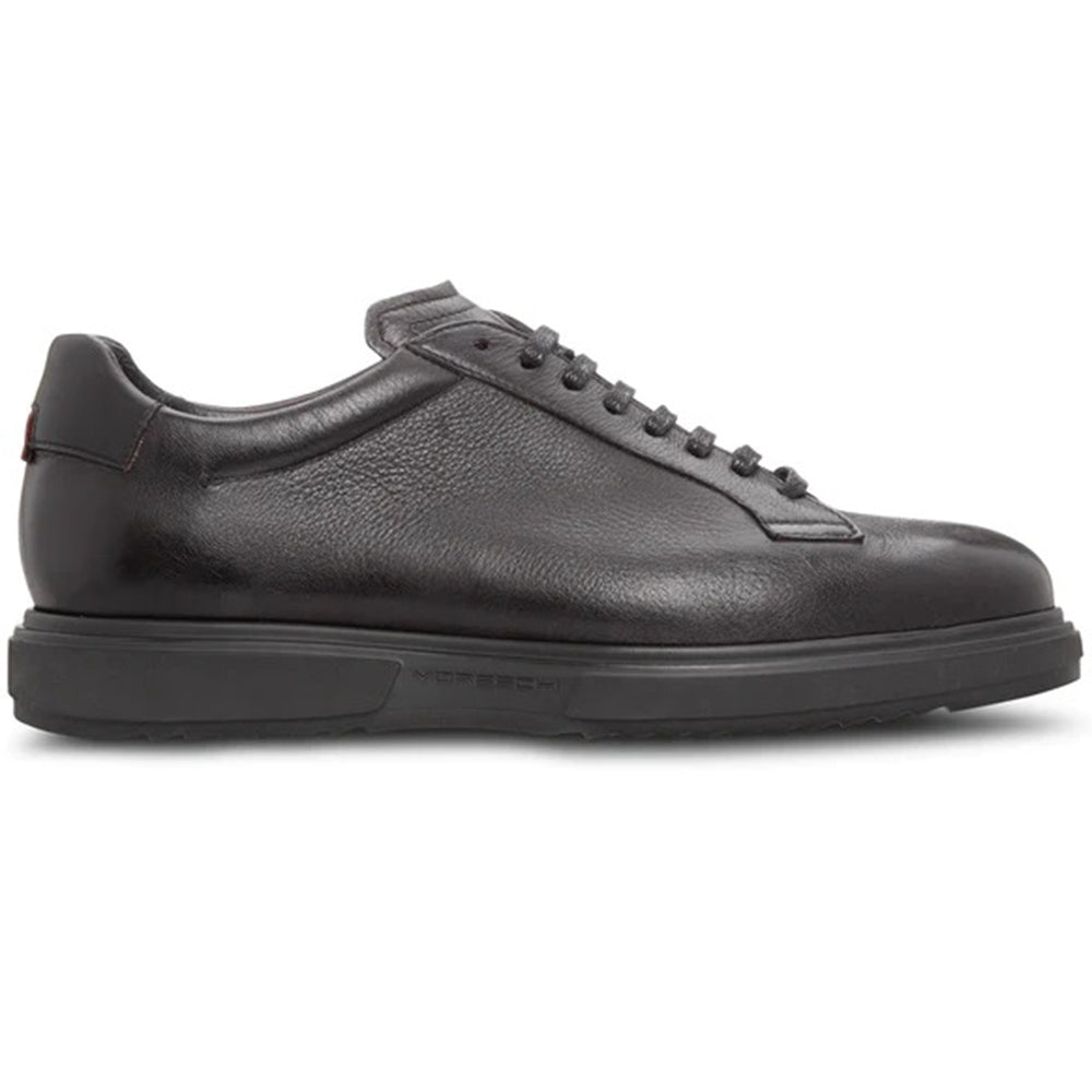 Moreschi 0671000 Deerskin Sneakers Black