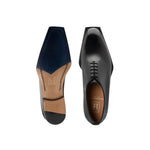 Moreschi 0741000 Leather Lace-up Shoes Black