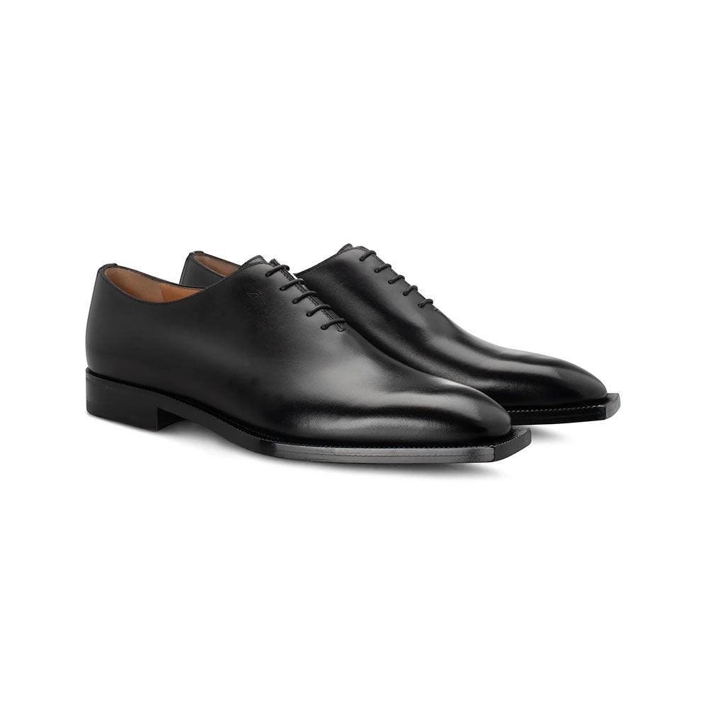 Moreschi 0741000 Leather Lace-up Shoes Black