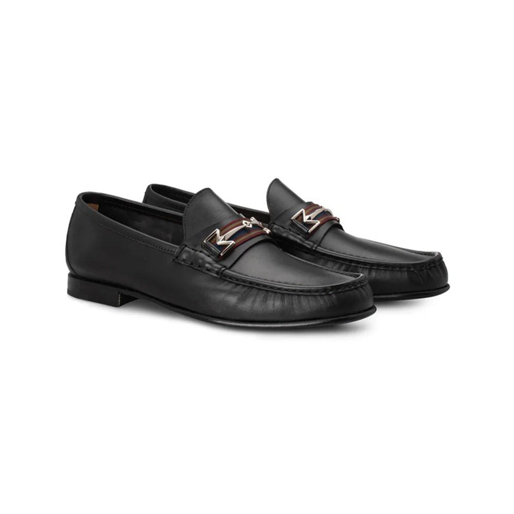 Moreschi 1431000 Lambskin Loafers Black