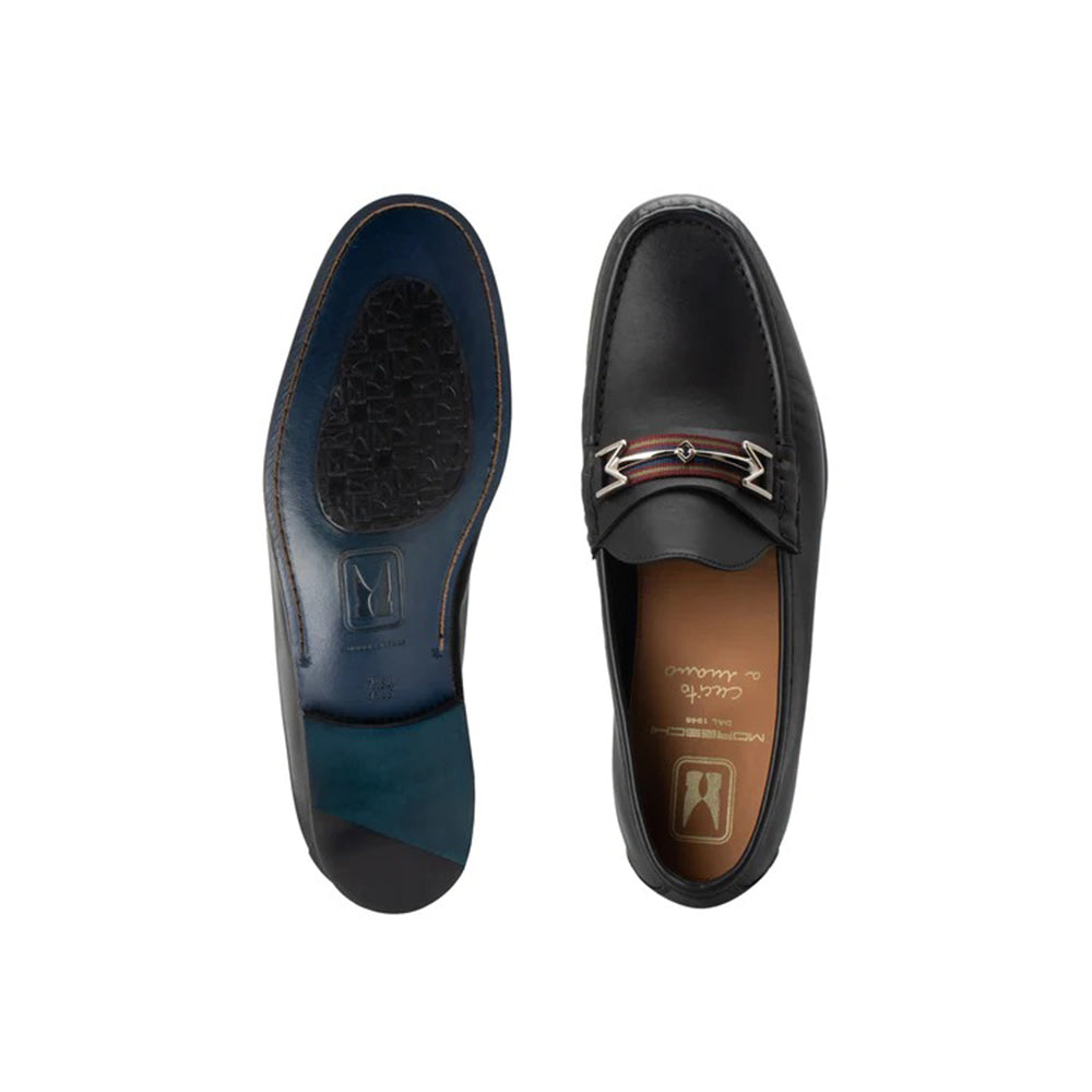 Moreschi 1431000 Lambskin Loafers Black
