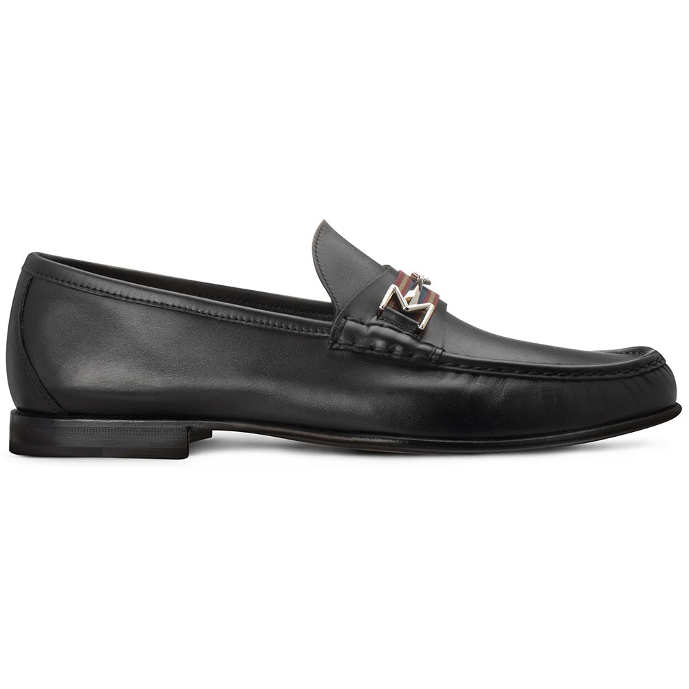 Moreschi 1431000 Lambskin Loafers Black