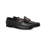 Moreschi 1431000 Leather Loafers Black