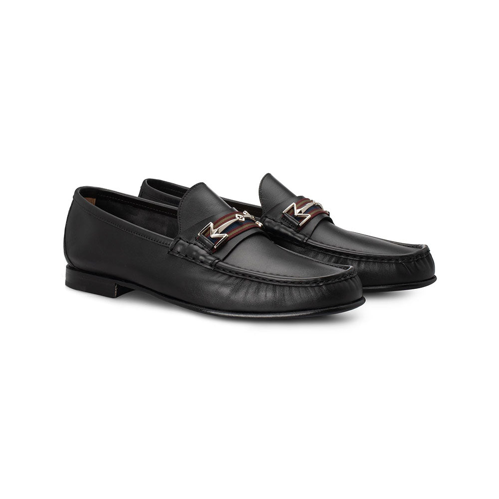 Moreschi 1431000 Leather Loafers Black