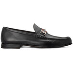 Moreschi 1431000 Leather Loafers Black