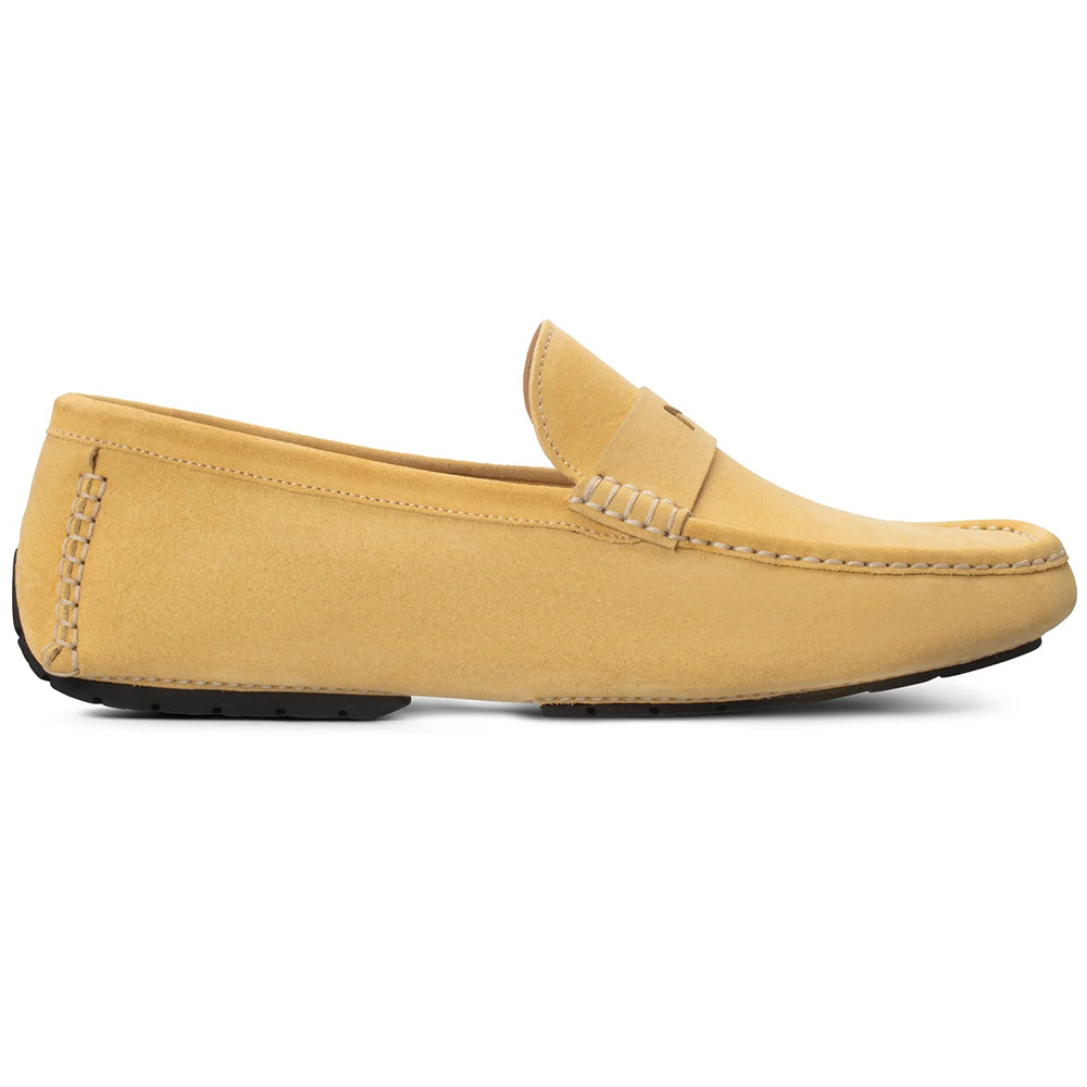 Moreschi 144124C Suede Drivers Yellow