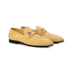 Moreschi 144124C Suede Loafers Yellow