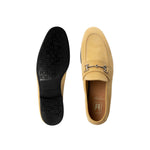 Moreschi 144124C Suede Loafers Yellow