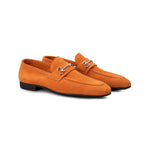 Moreschi 144159C Suede Loafers Amber