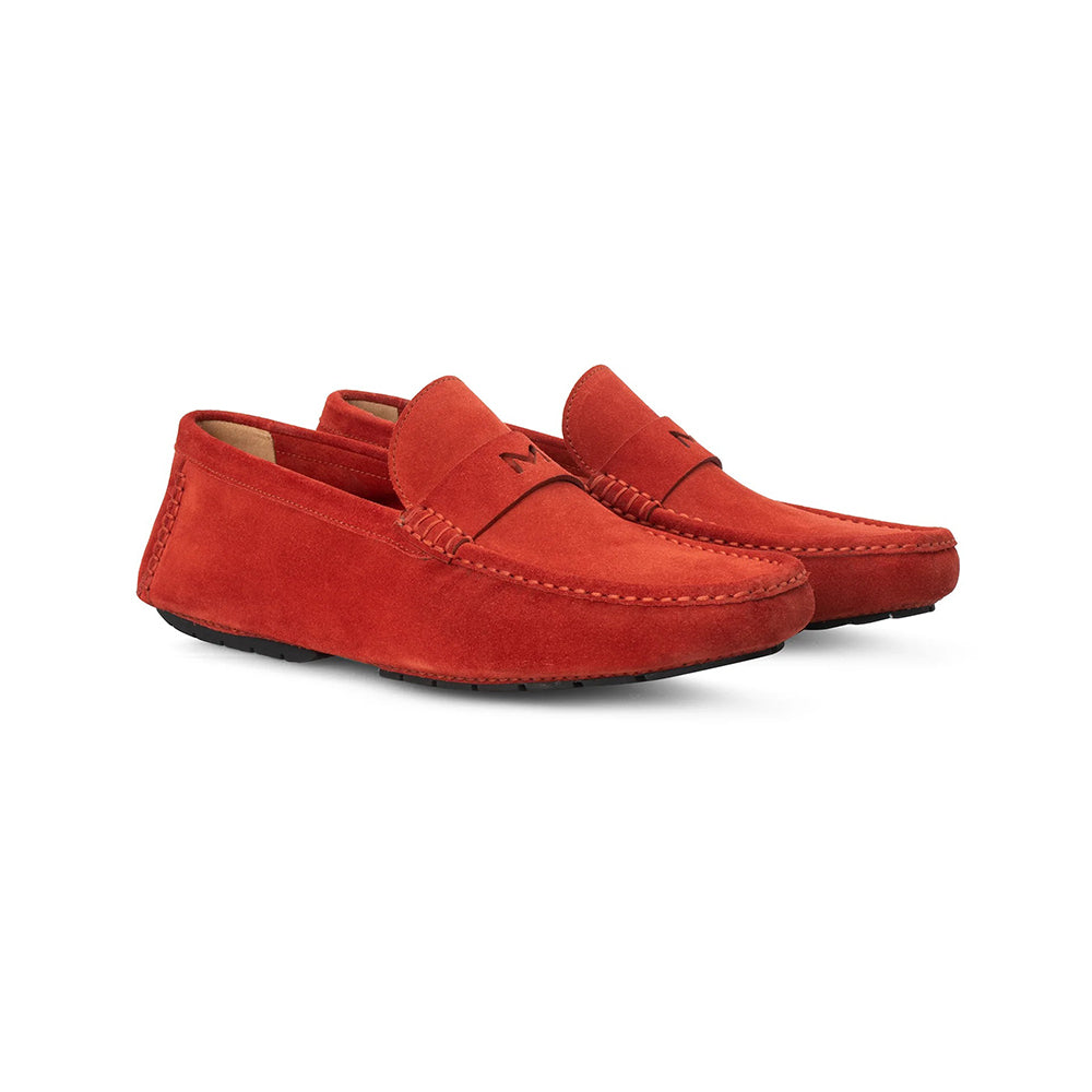 Moreschi 144180U Suede Drivers Red