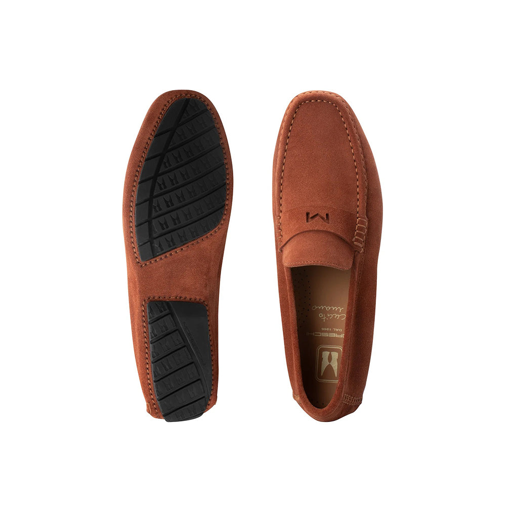 Moreschi 144477C Suede Drivers Brown