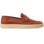 Moreschi 144477C Suede Slip-on Brown