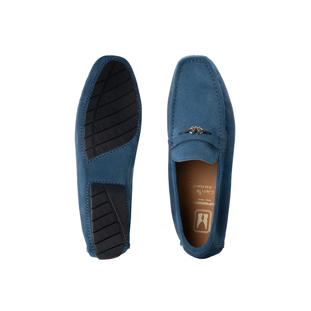 Moreschi 144542U Suede Drivers Blue