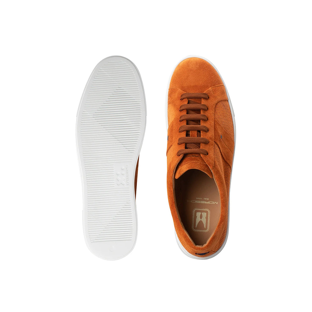 Moreschi 158159C Suede Sneakers Amber