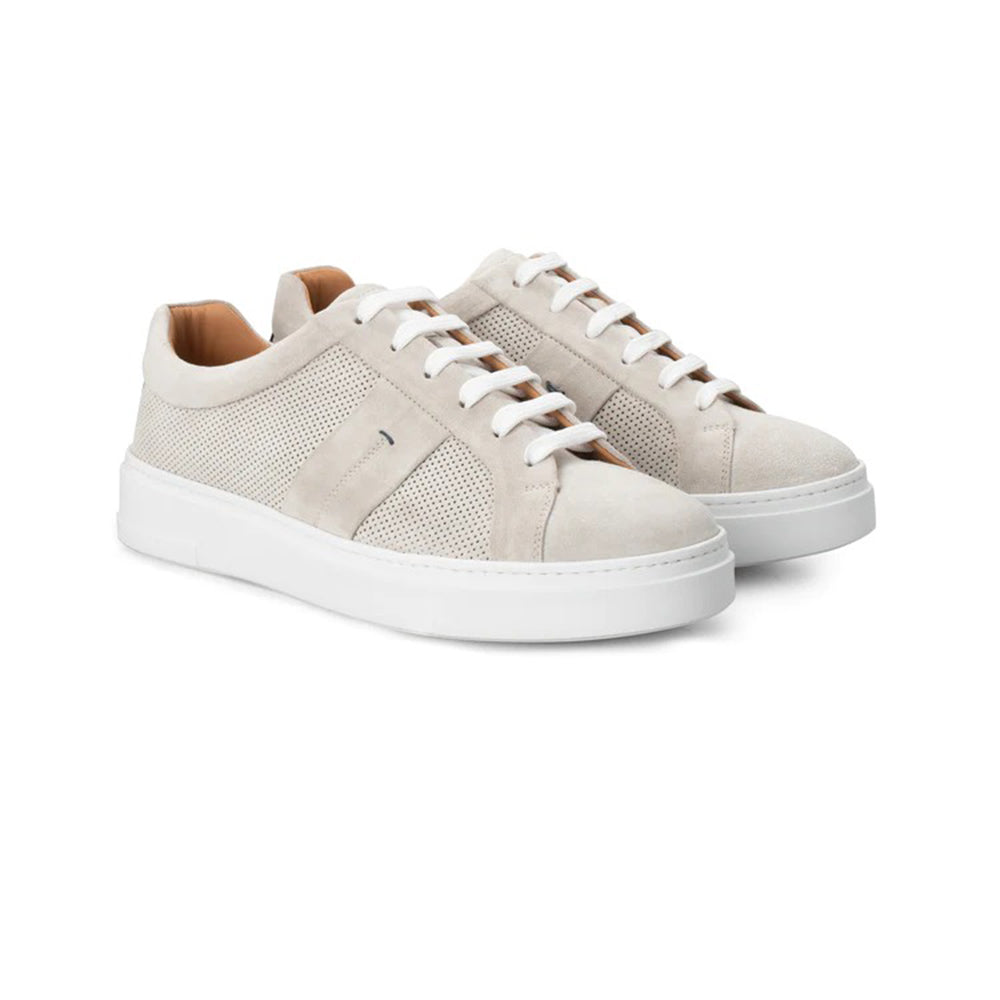 Moreschi 158406C Suede Sneakers White
