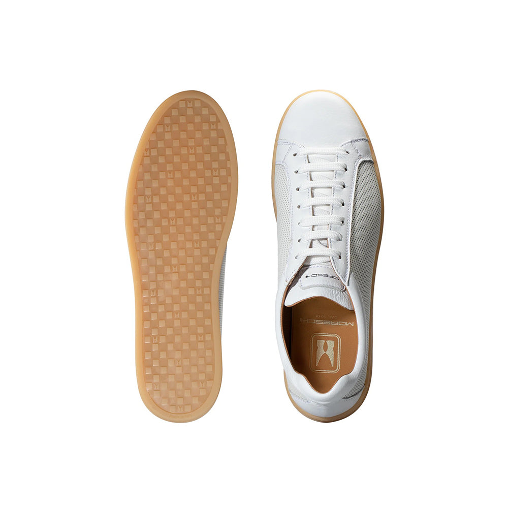 Moreschi 1639990 Calfskin Sneakers White