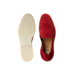 Moreschi 164208C Suede Slip-on Red