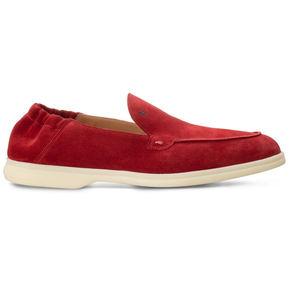 Moreschi 164208C Suede Slip-on Red