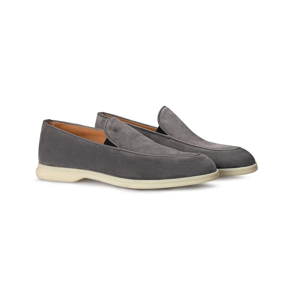 Moreschi 164405C Suede Slip-on Grey