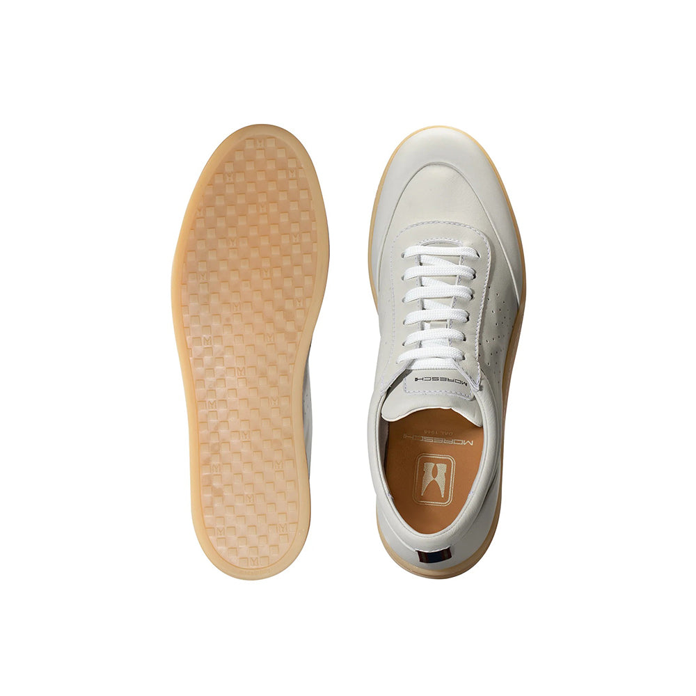 Moreschi 1739060 Calfskin Sneakers Off-White