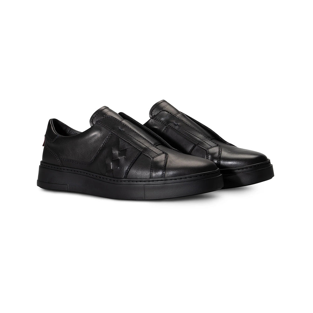 Moreschi 1741000 Calfskin Sneakers Black
